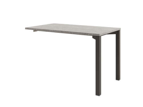 Бенч-система, конечная секция Solution D-303 1200x700x750 (Бетон/ТрюфельКоричневый)