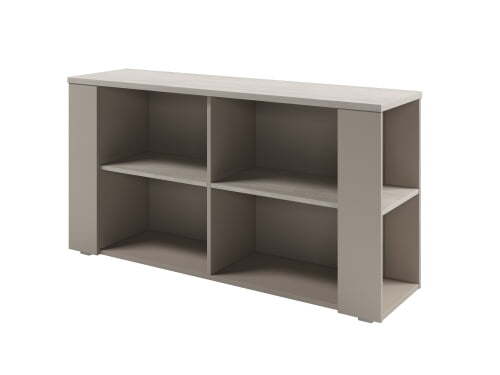 Тумба приставная Solution D-68 1432x380x750 (Акация Морава/Кашемир)