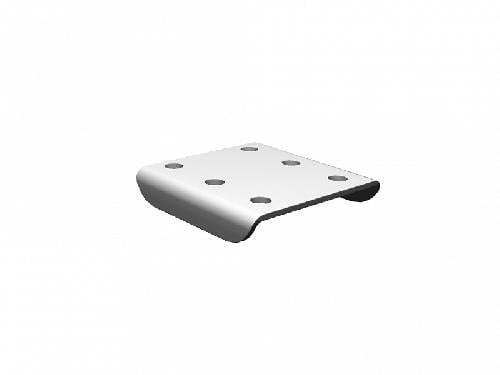 Комплект креплений для фронтальных экранов (2шт.) Public comfort 50091 54x54x10 (Металл)