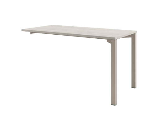 Бенч-система, конечная секция Solution D-313 1400x700x750 (Акация Морава/КашемирБежевый)