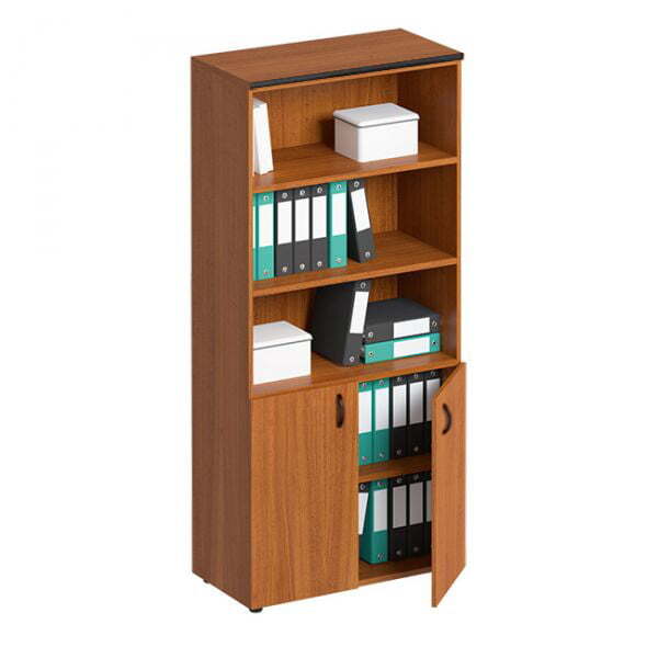 Шкаф для документов полузакрытый Дин Р ДР 782 ОФ 900x465x1965 (Французский орех)