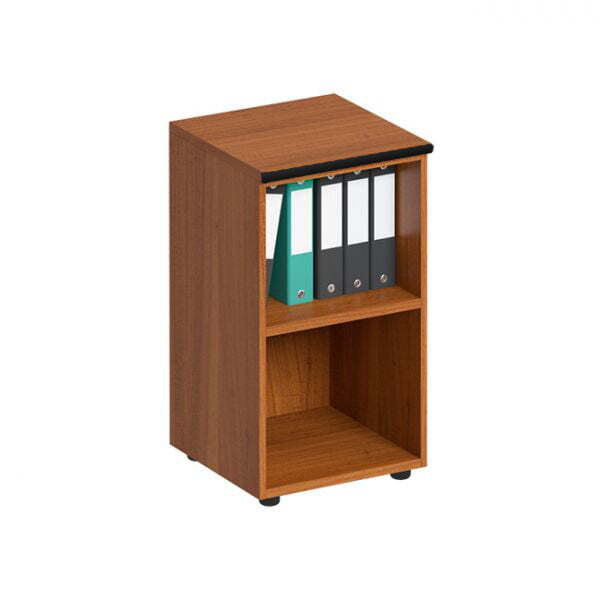 Стеллаж низкий узкий Дин Р ДР 751 ОФ 460x465x815 (Французский орех)