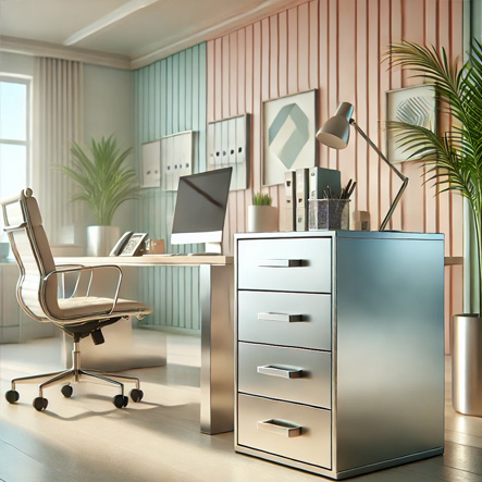 Тумбы металлические офисные