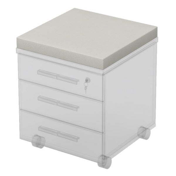 9ПТ.001 Подушка для тумбы (450x450x50) (Latte)