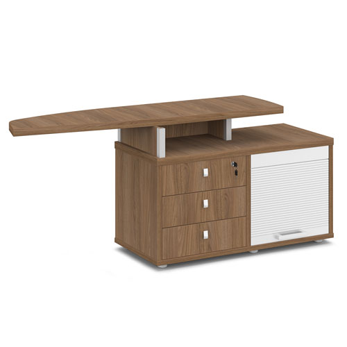 Тумба V-412 левая (Орех Вирджиния)