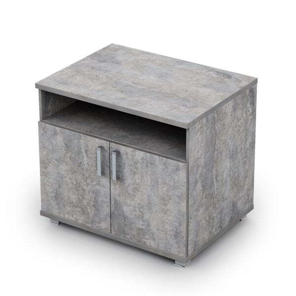 6Т.005 Тумба для оргтехники (800x600x630) (Basalt)