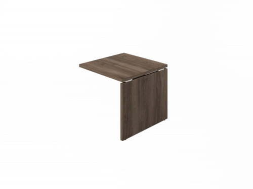 Брифинг на 2 человека FI-822. Фурнитура INOX 850x850x750 (Орех Пацифик Табак)