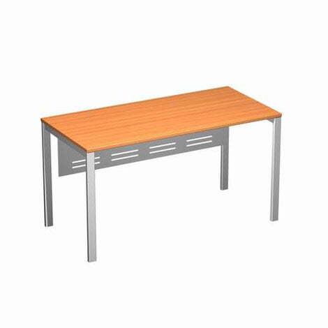 Стол письменный на металлокаркасе МП с металлическим экраном Формула ФР 171 1200x670x750 (Ольха европейскаяСерый)