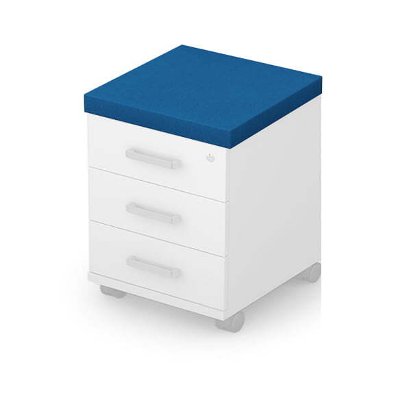 6ПТ.002 Подушка для тумбы (394x454x50) (Indigo)