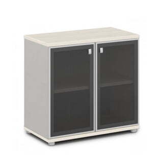 Шкаф V-652 (Металлик / Дуб Кобург)