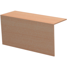 Накладка для стойки Ресепшн А-654 1210x380x560 (Груша Арозо)