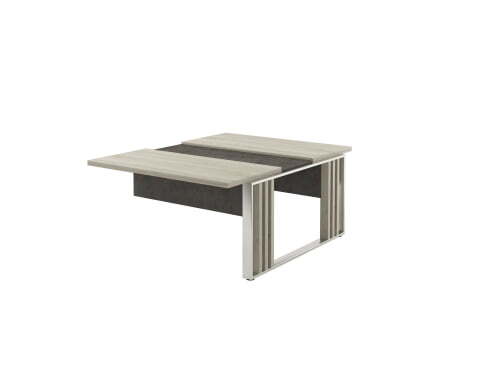 Дополнительная секция на 4 человека Vestar Z-202 1400x1800x750 (Дуб Галифакс белый/Бетон Чикаго)