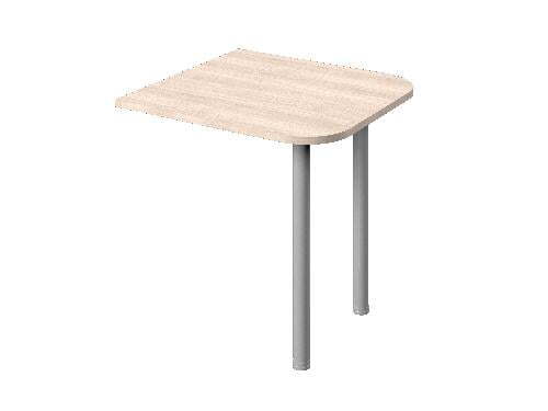 Брифинг-приставка (необходимы опоры) Public comfort C-890 700x750x22 (Дуб сантана светлый)