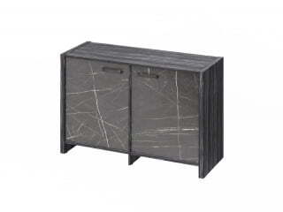 Тумба для документов для документов Festus FB-12-02.G 1222x460x806 (Древесина Графит/Камень Пьетра Гриджиа черный)