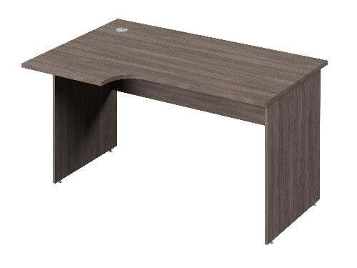 Стол эргономичный с заглушкой кабель-канала (левый) Public comfort С-34л 1350x890x740 (Джара госфорт)