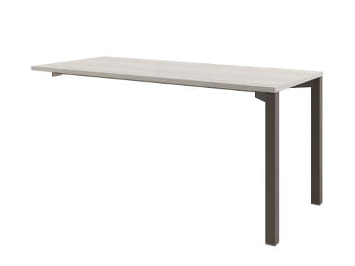 Бенч-система, конечная секция Solution D-323 1600x700x750 (Акация Морава/ТрюфельКоричневый)