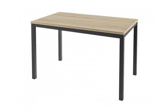 Стол на металлокаркасе одинарный Инновация IL-30 1200х700х750 (Дуб сономаАнтрацит)