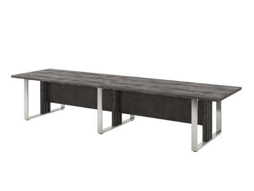 Стол для переговоров на 10 человек  Vestar Z-104 3800x1000x750 (Сосна Пасадена/Бетон Чикаго)