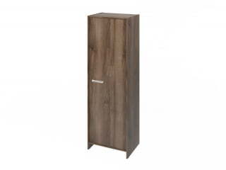 Шкаф для документов узкий Festus FI-571.D 600x460x1861 (Орех Пацифик Табак)