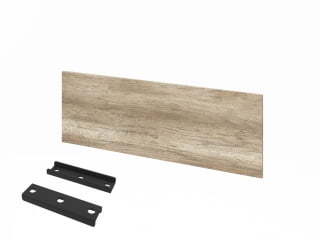 Экран настольный ЛДСП к двум столам L-058-2 1200х18х400 (Дуб Каньон)