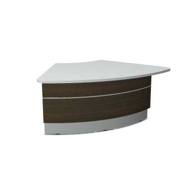 Модуль ресепшн 60гр низкий Valde LAV66L 1720x1109x740 (Каштан)