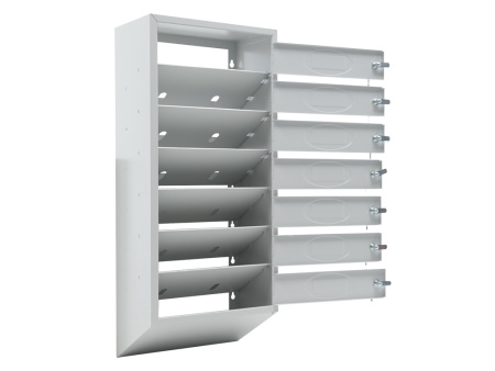 Почтовый ящик PB-7C.KL RВ (Светло-серый)