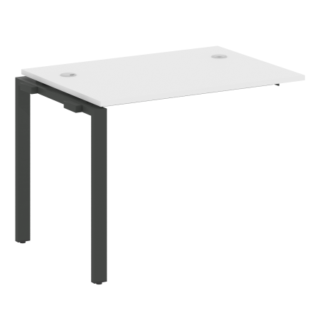 Проходной наборный элемент рабочей станции Metal System Style БП.ПРС-СП-1.1 1000x720x750 (Белый/Антрацит металл)