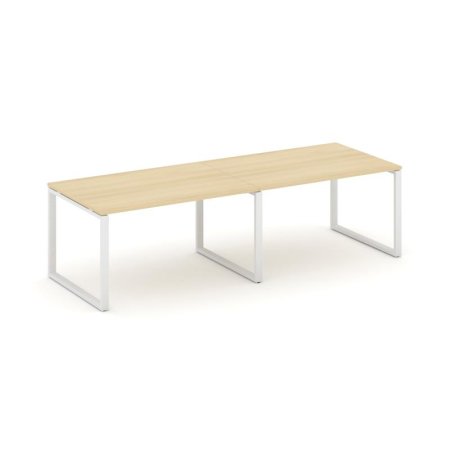 Стол переговорный SN-6O.SPRG-013.3 (2760х980х750) (Акация Лорка/Металл Белый)