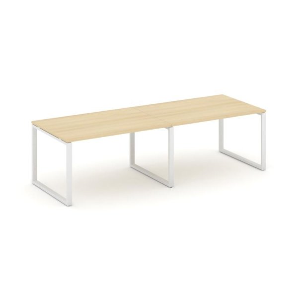 Стол переговорный SN-6O.SPRG-011.3 (1960х980х750) (Акация Лорка/Металл Белый)