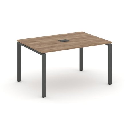 Стол переговорный SN-6P.SPRG-001 (980х980х750) (Дуб Табак/Металл Антрацит)