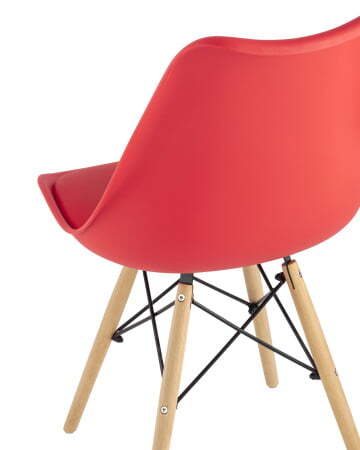 Стул Eames Soft красный (Стул Freames красный)