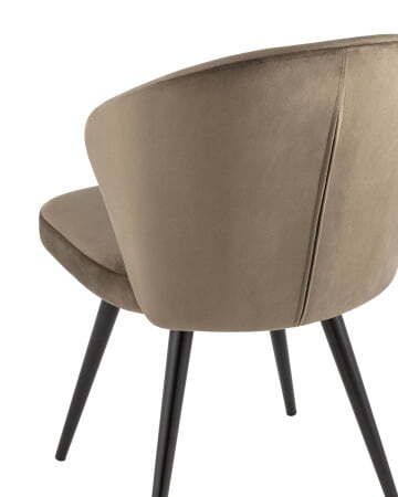 Стул Танго велюр коричневый (Стул Танго коричневый)