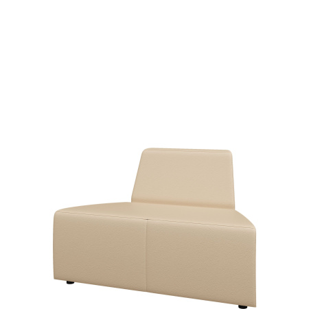 Диван Оригами. Модуль 1-местный внешний. (Модуль 1-местный внешний ecotex_3028)