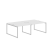 Стол 4-х местный Xten-Q XQWST 2414 2406x1406x750 (Легно темный)