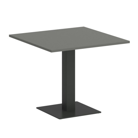 Стол квадратный VR.SP-5-90.2 900x900x750 (Металлик/Антрацит Металл)