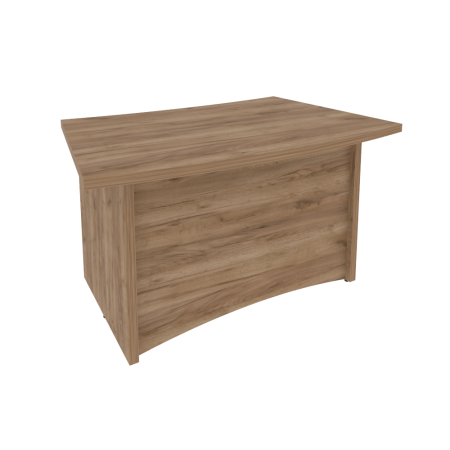 Стол руководителя First KSR-5 1400x900x765 (Дуб Табак)