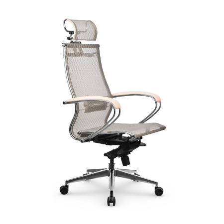 Кресло для руководителя Метта Samurai S-2.051 MPES (Молочный)