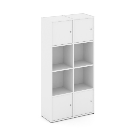 Стеллаж Locker Plus LK.K-005 798x350x1593 (Белый)