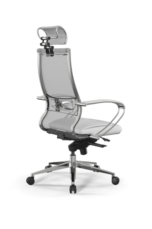 Кресло для руководителя Метта Samurai L2-6K - TS+Infinity /Kc00/Wm06/K2cL/H2cL-3D(M06.B32.G11.W03) (Белый)