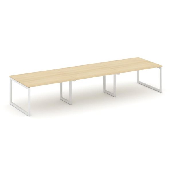 Стол переговорный SN-5O.SPRG-054.3 (4740х1180х750) (Акация Лорка/Металл Белый)