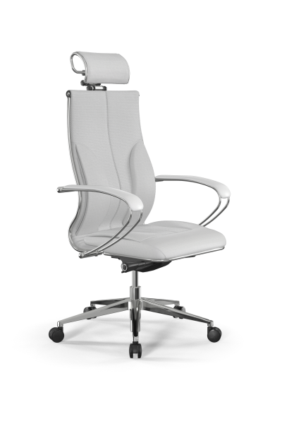 Кресло для руководителя Метта Samurai L2-11K - Infinity /Kc06/Wm06/K2cL/H2cL-3D(M26.B32.G25.W03) (Белый)