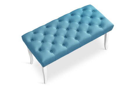Банкетка  Nitsa 900 (920x420x480) Голубой (Голубой)