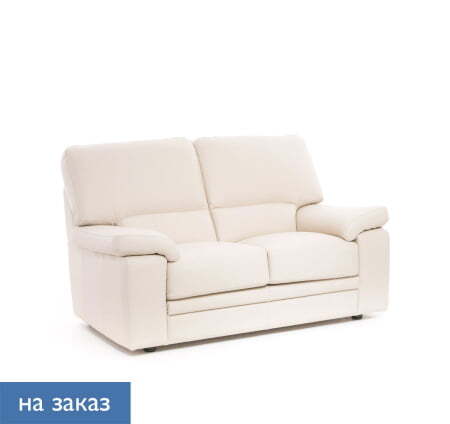 ELLA ДИВАН 2 МЕСТ.КОЖА (БЕЖЕВЫЙ)