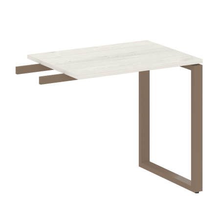 Приставной элемент БО.ПР-2 800x600x750 (Дуб Наварра/Мокко металл)