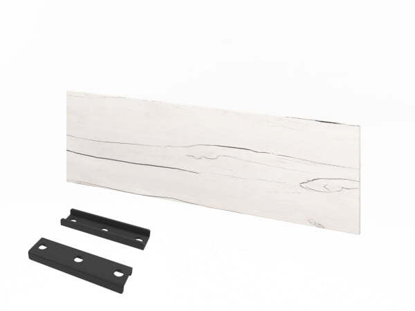 Экран настольный ЛДСП к двум столам L-059-2 1350х18х400 (Таксония Айвори)