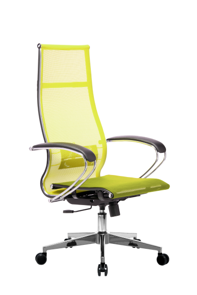 Кресло для руководителя Метта МЕТТА-7(MPRU)/подл.131/осн.004 (Лайм)