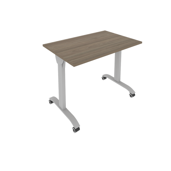 Стол складной мобильный Mobile system СМ-2 1000x650x757 (Вяз Благородный/Серый металл)