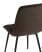 Стул Oliver велюр тёмно-коричневый (Стул Oliver темно-коричневый)