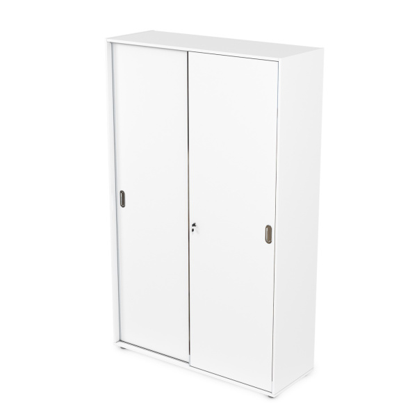 10ШК.015.4 Шкаф-купе  (1200x450x1946) (Белый Премиум)