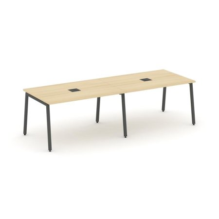 Стол переговорный SN-4A.SPRG-011 (1960х980х750) (Акация Лорка/Металл Антрацит)